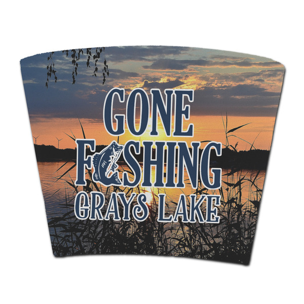 Custom Gone Fishing Party Cup Sleeve - without bottom (Personalized)