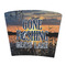 Gone Fishing Party Cup Sleeves - without bottom - FRONT (flat)