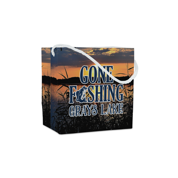 Custom Gone Fishing Party Favor Gift Bags - Gloss (Personalized)