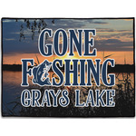 Gone Fishing Door Mat (Personalized)