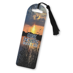 Gone Fishing Plastic Bookmark (Personalized)