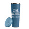 Gone Fishing Steel Blue RTIC Everyday Tumbler - 28 oz. - Lid Off