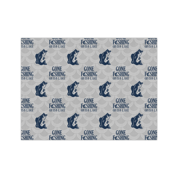 Custom Gone Fishing Medium Tissue Papers Sheets - Heavyweight (Personalized)