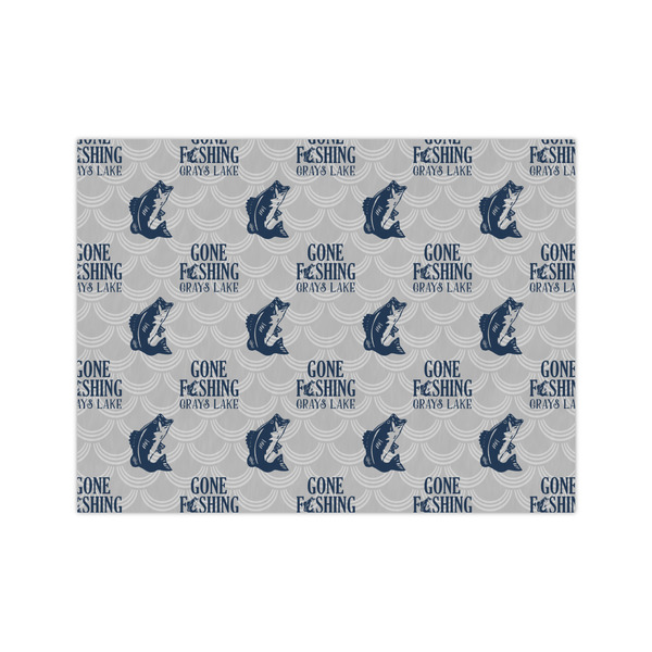Custom Gone Fishing Medium Tissue Papers Sheets - Lightweight (Personalized)