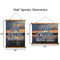 Gone Fishing Wall Hanging Tapestries - Parent/Sizing