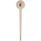 Gone Fishing Wooden 4" Food Pick - Round - Single Pick