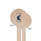 Gone Fishing Wooden 6" Stir Stick - Round - Single Sided - Front & Back