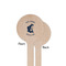 Gone Fishing Wooden 7.5" Stir Stick - Round - Single Sided - Front & Back