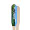 Gone Fishing Wooden Food Pick - Paddle - Single Sided - Front & Back