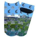 Gone Fishing Adult Ankle Socks (Personalized)