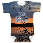 Gone Fishing Baby Bodysuit (Personalized)
