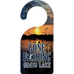 Gone Fishing Door Hanger (Personalized)