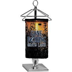 Gone Fishing Finger Tip Towel - Full Print (Personalized)