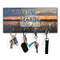 Hunting / Fishing Quotes and Sayings Key Hanger w/ 4 Hooks & Keys