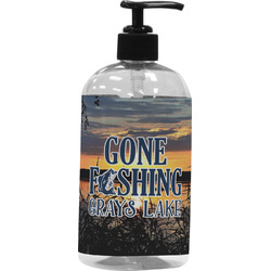 Gone Fishing Plastic Soap / Lotion Dispenser (Personalized)