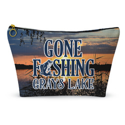 Gone Fishing Makeup Bag - Small - 8.5"x4.5" (Personalized)