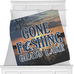 Gone Fishing Minky Blanket (Personalized)