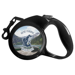 Gone Fishing Retractable Dog Leash - Small (Personalized)
