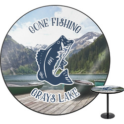 Gone Fishing Round Table (Personalized)