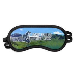 Gone Fishing Sleeping Eye Mask - Small (Personalized)