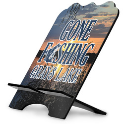 Gone Fishing Stylized Tablet Stand (Personalized)
