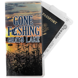 Gone Fishing Travel Document Holder