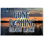 Gone Fishing Woven Mat (Personalized)