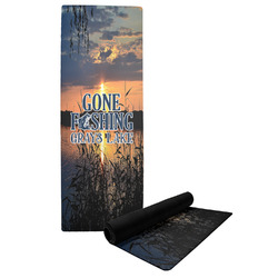 Gone Fishing Yoga Mat (Personalized)