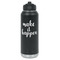 Inspirational Quotes and Sayings Laser Engraved Water Bottles - Front View