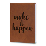 Inspirational Quotes and Sayings Leatherette Journal - Large - Double Sided