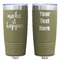 Inspirational Quotes and Sayings Olive Polar Camel Tumbler - 20oz - Double Sided - Approval