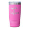 Inspirational Quotes and Sayings Pink Polar Camel Tumbler - 20oz - Single Sided - Approval