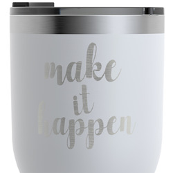 Inspirational Quotes and Sayings RTIC Tumbler - White - Engraved Front