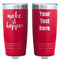 Inspirational Quotes and Sayings Red Polar Camel Tumbler - 20oz - Double Sided - Approval