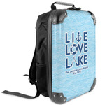 Live Love Lake Kids Hard Shell Backpack (Personalized)