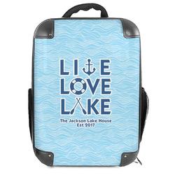 Live Love Lake Hard Shell Backpack (Personalized)