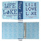 Live Love Lake 3 Ring Binders - Full Wrap - 2" - APPROVAL