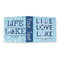 Live Love Lake 3 Ring Binders - Full Wrap - 2" - OPEN OUTSIDE