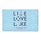 Live Love Lake 3'x5' Patio Rug - Front/Main