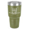 Live Love Lake 30 oz Stainless Steel Ringneck Tumbler - Olive - Front