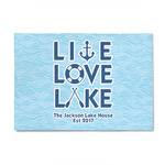 Live Love Lake 4' x 6' Patio Rug (Personalized)