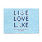 Live Love Lake 4'x6' Patio Rug - Front/Main