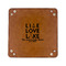 Live Love Lake 6" x 6" Leatherette Snap Up Tray - FLAT FRONT