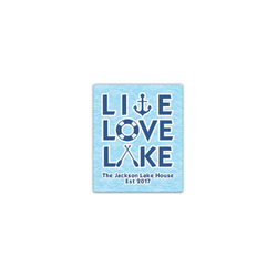 Live Love Lake Canvas Print - 8x10 (Personalized)