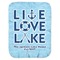 Live Love Lake Baby Swaddling Blanket (Personalized)