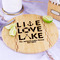 Live Love Lake Bamboo Cutting Board - In Context