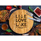 Live Love Lake Bamboo Cutting Boards - LIFESTYLE