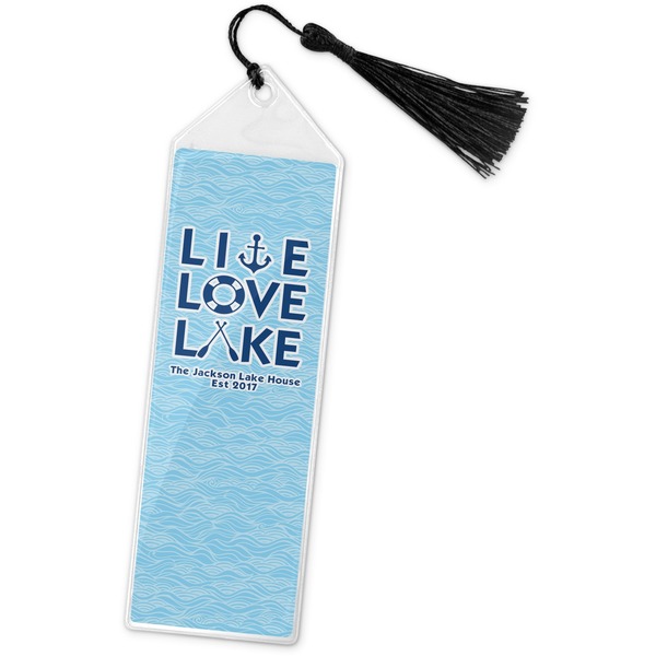 Custom Live Love Lake Book Mark w/Tassel (Personalized)