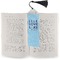 Live Love Lake Bookmark with tassel - In book