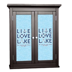 Live Love Lake Cabinet Decal - Custom Size (Personalized)